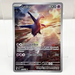 Pokemon TCG Latios Surging Sparks 203/191 Illustration Rare Card - Image 1