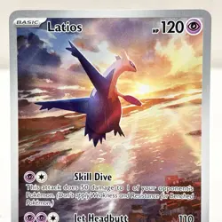 Pokemon TCG Latios Surging Sparks 203/191 Illustration Rare Card - Image 2