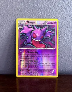2015 Pokemon XY BREAKthrough Gengar Reverse Holo #60/162 - Image 1