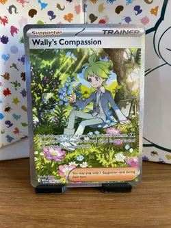 Wally's Compassion 186/132 Special Illustration Pokemon Mega Evolutions - Image 1