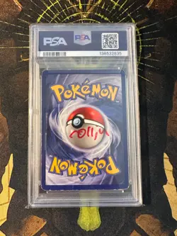 Pokemon Dragonite 4/62 Fossil 1st Edition Vintage Holo PSA 2 - Image 2