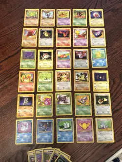 Pokemon Team Rocket 35 Card Bulk Lot LP-NM Common Uncommon WOTC Vintage - Image 1