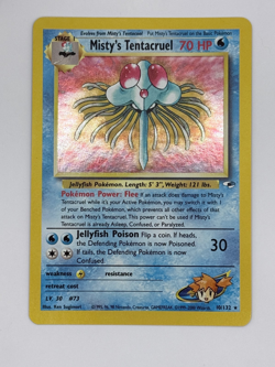 Misty's Tentacruel 10/132 - Gym Heroes Holo Rare Pokemon TCG - NM - Image 1