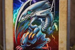 Yugioh BANDAI No.9 Blue Eyes White Dragon Vintage 1998-1999 LP - Image 4