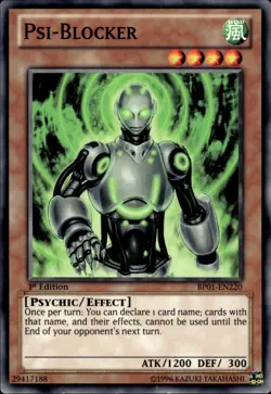 Psi-Blocker - 1st Edition BP01-EN220 - LP - YuGiOh - Image 1