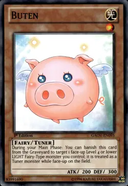 Buten - 1st Edition GAOV-EN095 - LP - YuGiOh - Image 1