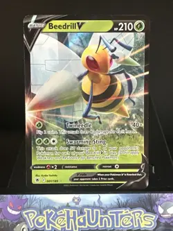Pokemon Card Beedrill V 001/189 Astral Radiance Ultra Rare Near Mint - Image 1