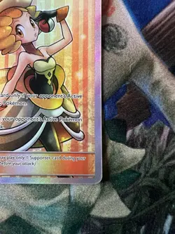 Nita Full Art Trainer - 180/181 - Team Up Sun & Moon Pokemon Card NM- - Image 5