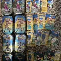 Pokemon Crown Zenith Mini Tin Set Art Cards And Stickers Included NO CARD PACKS - Image 3