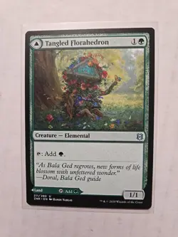 Tangled Florahedron / Tangled Vale - Zendikar Rising - LP - Uncommon - Creature - Image 1