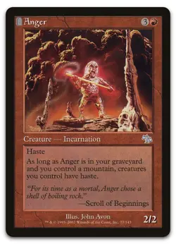 Anger #77 (LP) Judgment JUD Magic MTG - Image 1