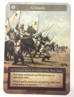 Sorcery Contested Realm ALPHA Crusade Unique - Image 1