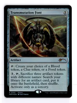 Transmutation Font 1 Foil Launch Party & Release Event Promos P MTG LP - Image 1