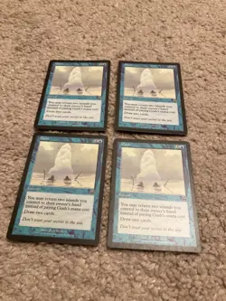 Gush x 4Playset Mercadian Masques MTG - Image 1