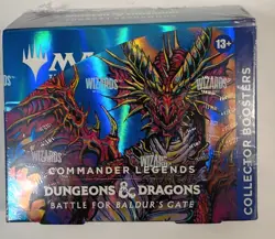 MTG Commander Legends: Battle for Baldur's Gate Collector Boosters New Sealed - Image 1