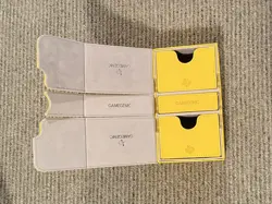 Gamegenic Stronghold 200+ XL Convertible Deck Box with Dice Drawer Yellow - Image 3