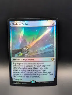 MTG - Blade of Selves - FOIL - Artifact Equipment - CLB #301 - Rare - Image 1