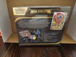 SEALED Pokemon Lucario Mega Evolution ETB With Acrylic Display Case - Image 2