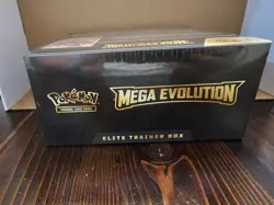 SEALED Pokemon Lucario Mega Evolution ETB With Acrylic Display Case - Image 3