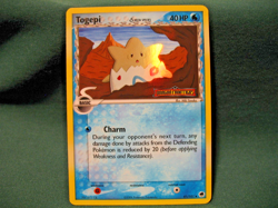 VINTAGE POKEMON EX DRAGON FRONTIERS TOGEPI HOLO/FOIL-41/100-NEAR MINT - Image 1