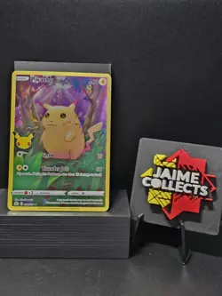 Pokemon Pikachu 005/025 25th Anniversary Celebrations Full Art Holo Near Mint - Image 1
