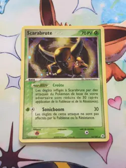 Scarabrute 13/101 Holo Ex Legendes Oubliees Carte Pokemon - Image 1