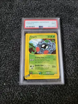 Pokemon Aquapolis Set Regular Finish Tangela eReader 112/147 - PSA 9! PK718 - Image 1