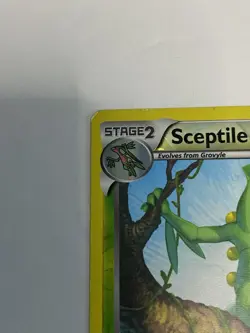 Pokemon 2015 Sceptile Holo Rare Great Encounters 8/106 LP - Image 2