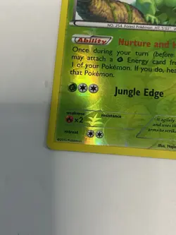 Pokemon 2015 Sceptile Holo Rare Great Encounters 8/106 LP - Image 4