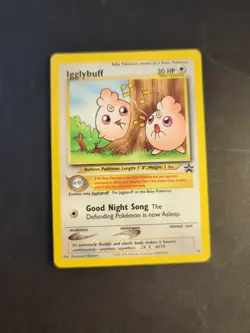 Pokemon TCG Igglybuff Wizards Black Star Promos 36 Regular Promo - Image 1