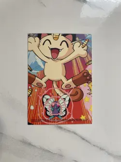 RARE DOUBLE PRINT MISPRINT Pokemon Polywhirl Topps 2000 Blue Label Puzzle Card - Image 4