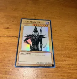 Yu-Gi-Oh Card Dark Magician JUMP-EN049 Ultra Rare Limited Edition Collectable LP - Image 1