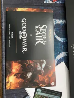 God of War: Greek Traditional Foil | Sealed | Magic The Gathering | Secret Lair - Image 1