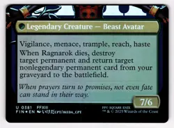 Fang, Fearless l'Cie (Borderless) 381 FINAL FANTASY Foil NM - Image 2