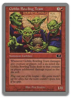 Goblin Bowling Team #44 (LP) Unglued UGL Magic MTG - Image 1