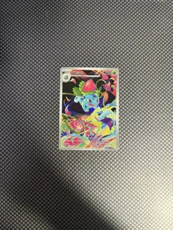 Ivysaur Illustration Rare IR 134/132 Mega Evolution Pokemon TCG English NM - Image 1