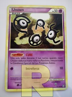 Unown (CURE) ® Battaglie Trionfali 51/102 ® Non Comune ® Pokemon ® Italiano ® EX - Image 1