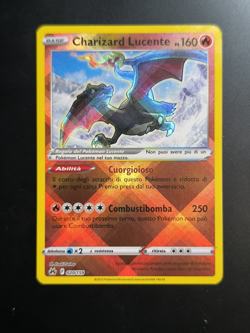 Carta Pokemon CHARIZARD LUCENTE 020/159 Zenit Regale Holo Rara ITA Near Mint - Image 1