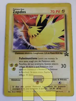 Zapdos ® Promo Stellanera 23 ® Rara ® Pokemon ® Italiano ® Poor - Image 3