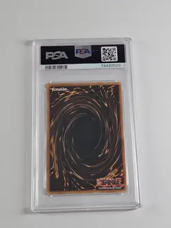 2003 #65 Yu-Gi-Oh! MFC Skilled Dark Magician Magician Force PSA 7 NM - Image 2