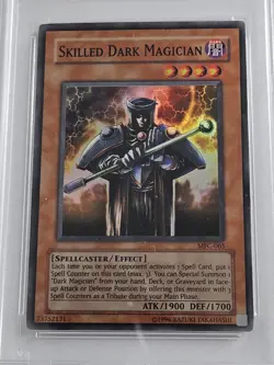 2003 #65 Yu-Gi-Oh! MFC Skilled Dark Magician Magician Force PSA 7 NM - Image 3
