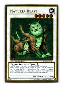 Naturia Beast - GLD5-EN032 - Gold Rare - Limited Edition Yugioh - Image 1