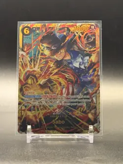 Sabo (120) OP13-120 Carrying On His Will Foil One Piece - Image 1