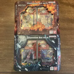 One Piece Illustration Box Vol 5 and 6 Bundle Brand New Sealed Fast Ship - Image 1