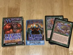1999 MTG - Urza's Destiny Theme Deck - Fiendish Nature - 100% Complete / NM - Image 2