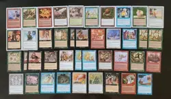 Magic The Gathering 77 Mixed Card Lot From The 1990s - Image 1