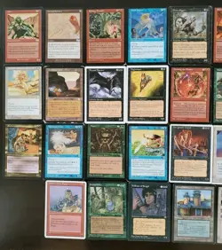 Magic The Gathering 77 Mixed Card Lot From The 1990s - Image 5