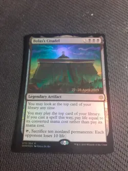 FOIL Bolas's Citadel ~ Prerelease War of the Spark [ NearMint ] [ Magic MTG ] - Image 1