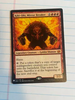 Magic: The Gathering Legendary Creature Kiki-Jiki, Mirror Breaker Mythic Regular - Image 1