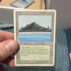 Heavy Play HP Tropical Island Revised Mtg Magic the Gathering - Image 1